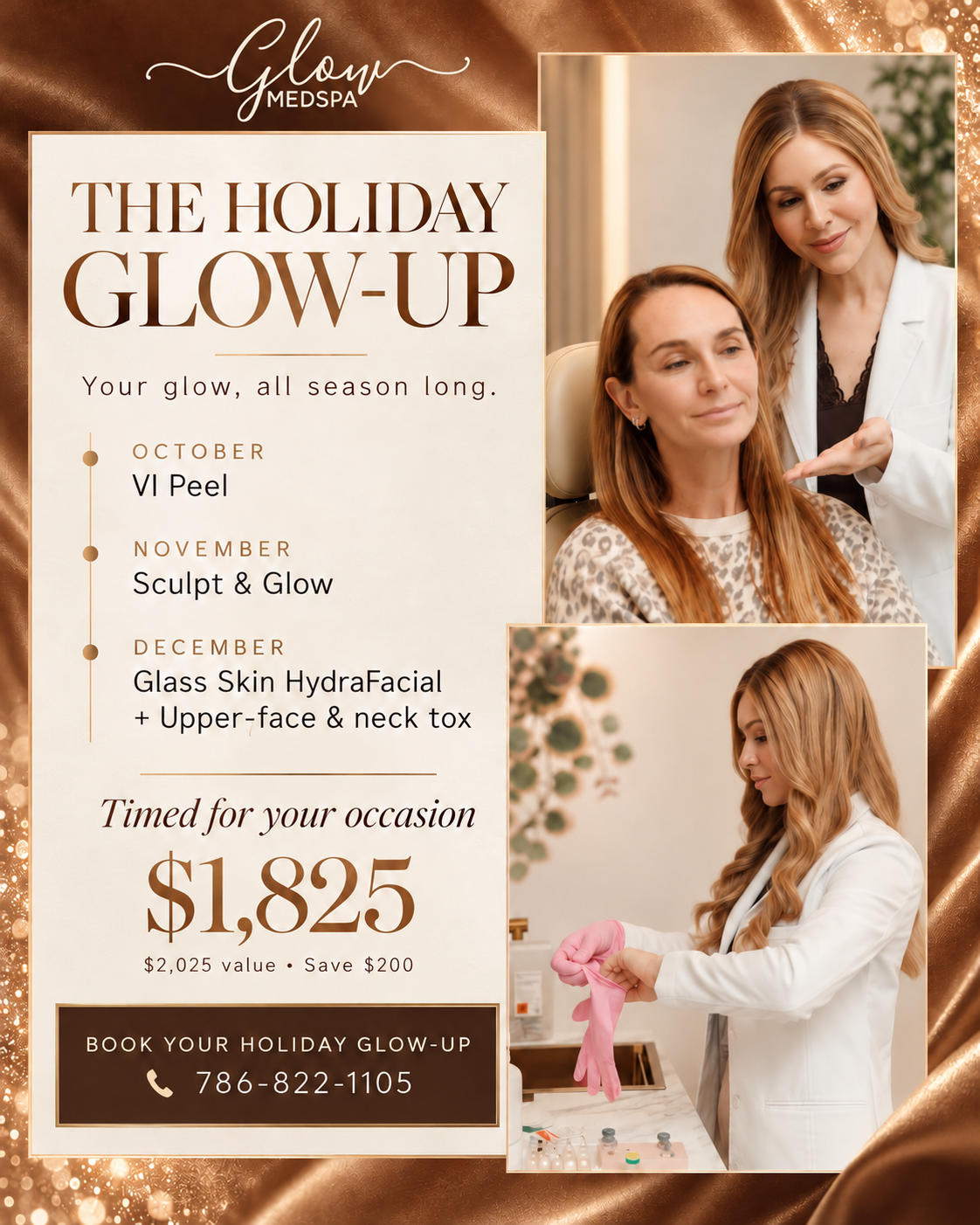 holiday glow up Glow Medspa